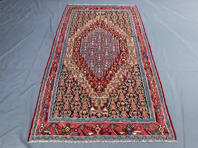 Handwoven Turkish Kilim - Vintage Anatolian Design 4.9 x 8.5 ft One of a Kind Flat Weave Large Area Rug Perfec
