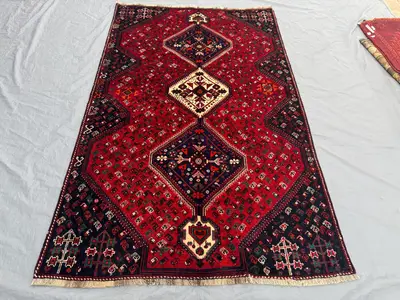 5 x 8 Ft Turkish Hand-Knotted Vintage Soft Pile Rug, One of a Kind Home Boho Decor, Luxury Rug, Turkish Inspir
