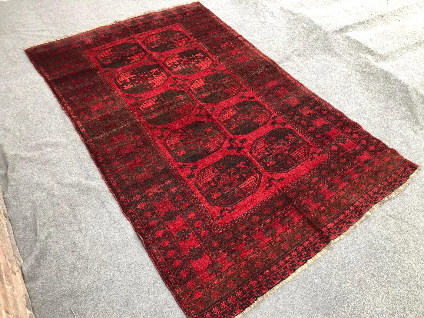 5x8 Ft Antique Handmade Rug / Turkmani Maldari Area rug / old vintage rug / Gorgeous handmade rug / Super Area rug /Area room rug 145x230 cm